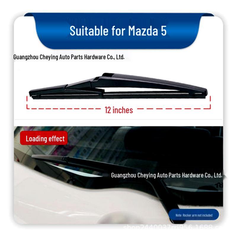 Mazda 2/3/5/6/8/CX-4/5/7 Xingcheng Ruiyi Angkesaila Rear Wiper with Seven-Hole Design
