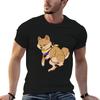 Non-binary Pride Shiba Inu T-Shirt Industrial Work Tee Shirt