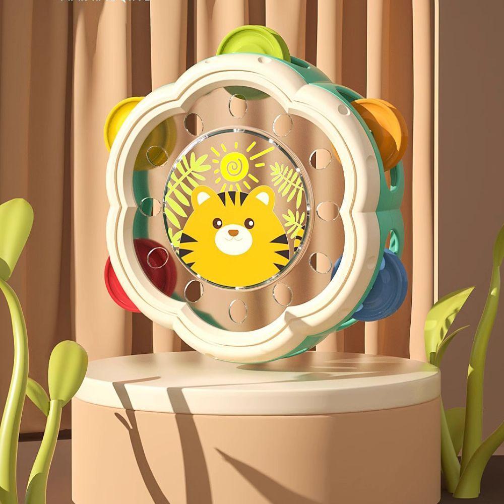 

High Quality ABS Baby Musical Instruments Multifunctional Portable Montessori Learning Toys Durable Baby Drum Toys зелёный