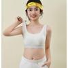 525 New Girls' Vest with Wide Straps: Breathable, Comfortable 2-in-1 Sports Underwear for Growth Period