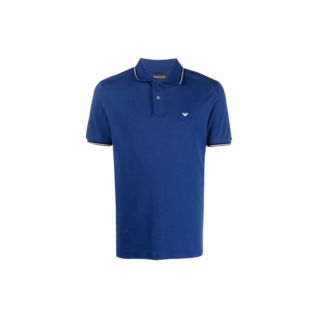 Emporio Armani SS22 Polo Shirt Men's Blue 8N1FB3-1JPTZ-0938