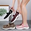 Shoes women's versatile models, shallow mouth women's shoes, comfortable Velcro shoes, soft-soled walking shoes