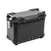 Valise latérale moto - Bagtecs XW30 - Aluminium noir - 30 Litres - Étanche et sécurisée
