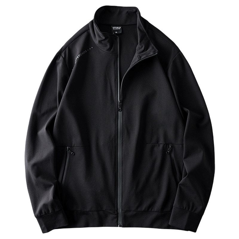 Export Tail Single Cut Label Outwear Men's Spring and Autumn Thin All-Match Fashion Sports Export Original Single Men's Clothing Jacket Tops