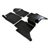 Tapis de sol - SCOUTT - Ford Ranger T6 T7 - Caoutchouc Premium - Sur mesure - Noir