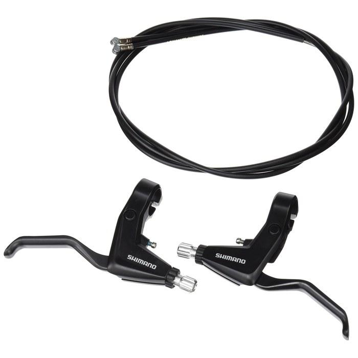 Shimano Brake Levers with Cables - BL-T4000 Black (Set of 2)
