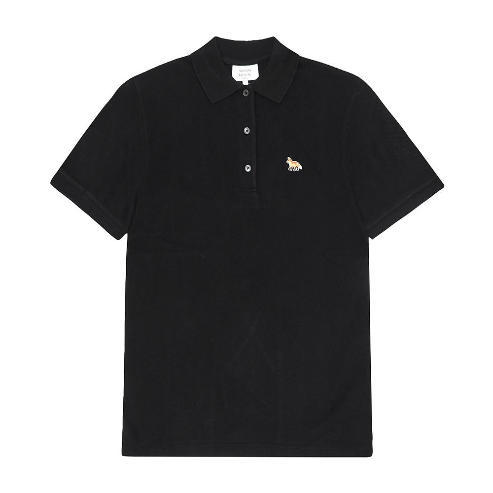 

MaiSon KiTSune Baby Fox PaTch Polo Women S T ShirT Ow00207kj7010 OW00207KJ7010 P199 (L)