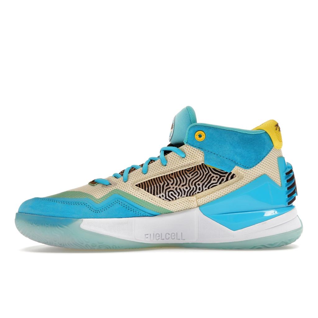 New Balance KAWHI Moreno Valley Men Sneakers Blue Bayside Citra-Yellow BBKLSWB1