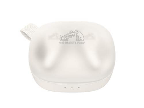 JVC Kenwood Victor HA-A22T-W Wireless Earphones Bluetooth 5.4 Noise Cancelling Microphone 26 Hours Water-Resistant Sea Design White