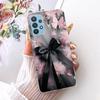For Samsung Galaxy A32 4G 5G Samsung A33 5G A325F Phone Case Bow Pattern Colorful Butterfly Flower Soft Clear Silicone Casing