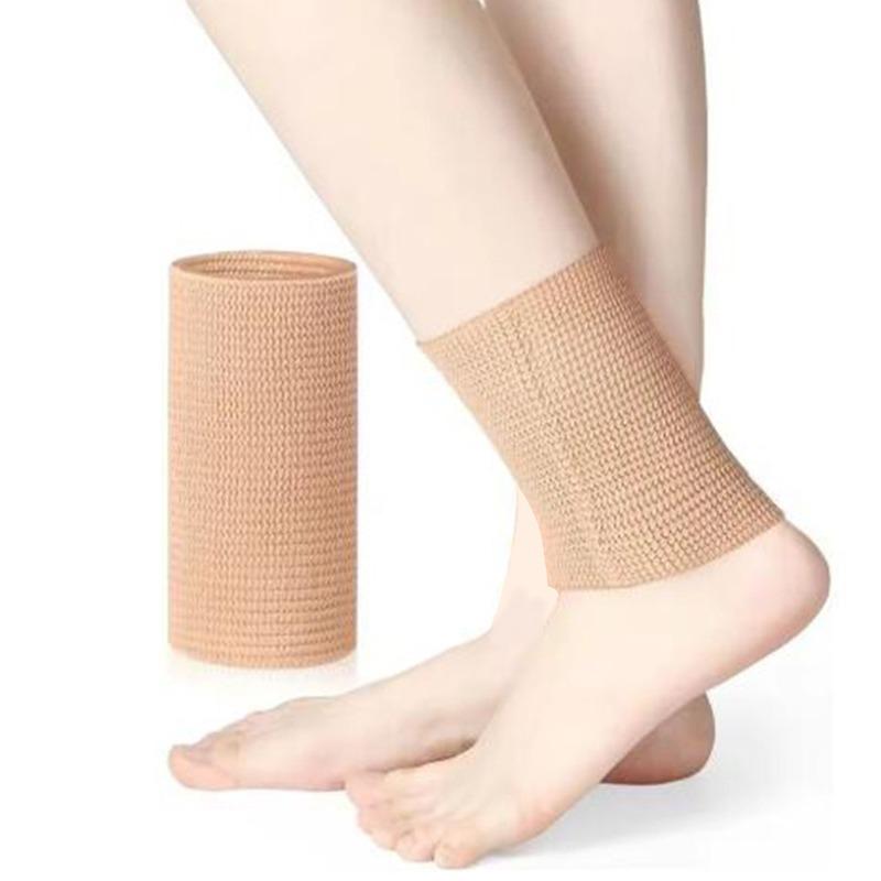 

1PC Ankle Gel Sleeves Padded Skate Socks Foot Cushion & Protection for Figure Skating Ice Hockey Roller or Inline Skating,Riding 12.5x7cm