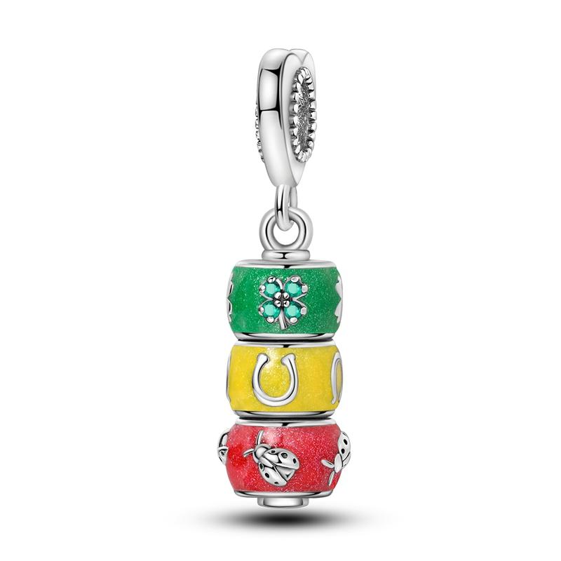 Newest Charms Beads Copper Colorful Dangle Cute Pets Pendants Fit Original Bracelet Necklace Diy Jewelry Gift