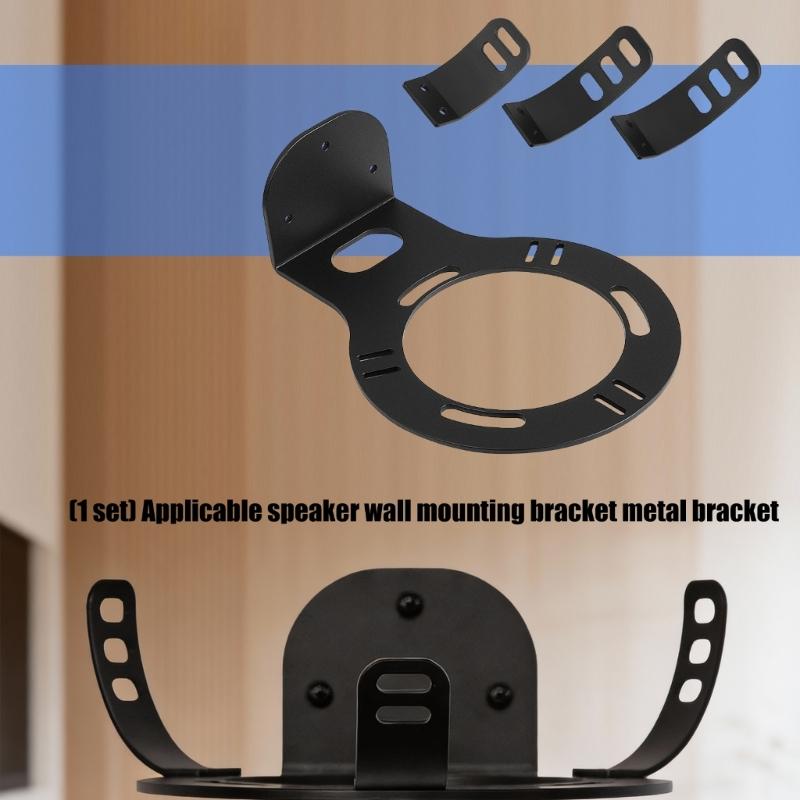 Speaker Wall Mount Bracket Compatible for Studio 5 Speaker Stand for Easy Installation and Home Music Enhancement