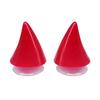 2PCS Motorcycle Helmet Cute Corner Rubber Horn Decoration Off-road Motorcycle Helmet Personalized Decoration