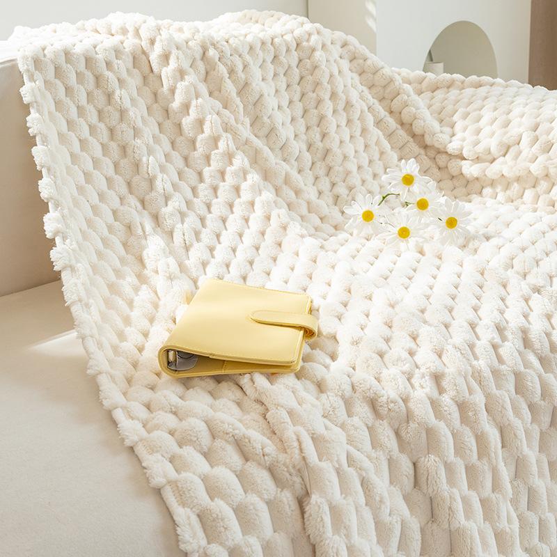 Sofa Cover Cloth Anti-Scratching Ins Style Sofa Towel Winter Plush Sofa Cover All-Inclusive Universal Sofa Cover Full Covered