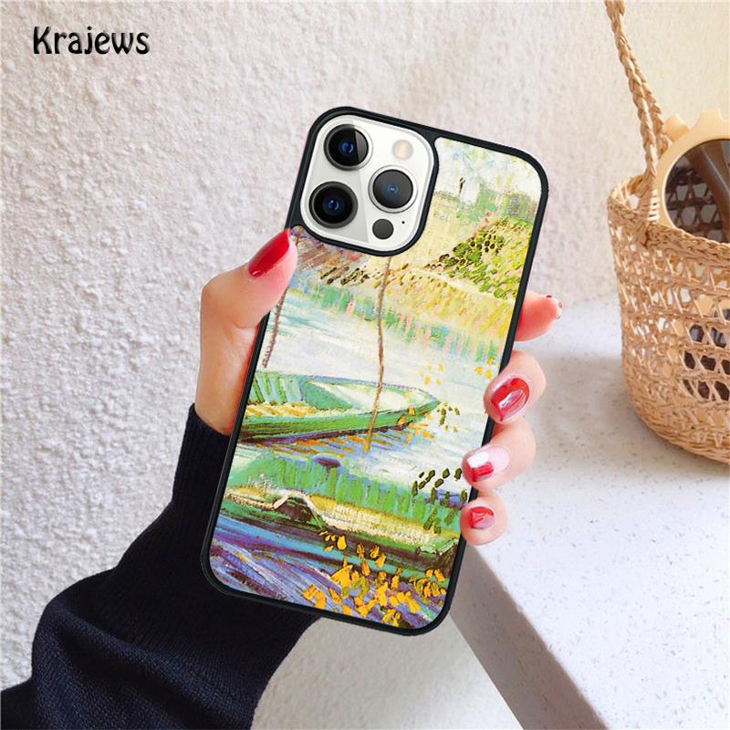 Vincent Van Gogh Soft Phone Case For iPhone 17 Air 16 15 14 Max Plus 11 12 13 Pro Max Phone Cover Coque Fundas