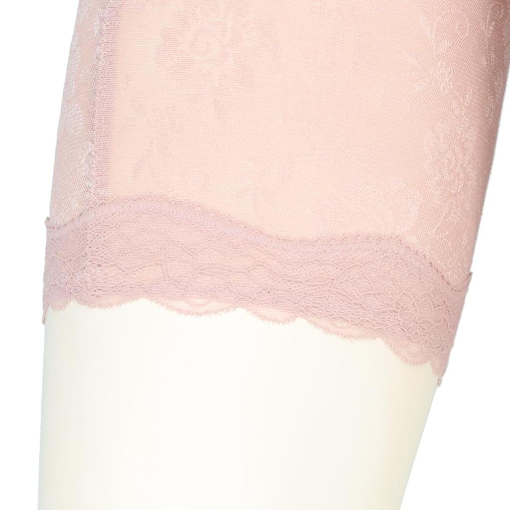 Floral Mesh Long Tummy Hip 61521AS 82 Grace Wine [Atsugi] [Hip Make] Girdle, Length, Control, Lift,