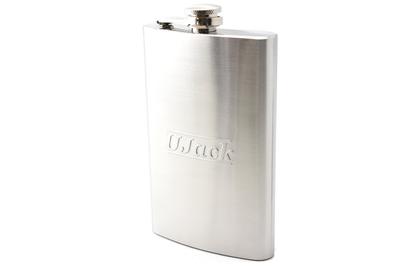 UJack Stainless Steel SUS304 Whiskey Bottle Hip Flask Flask Bottle Matte (10oz, Finish/Single)