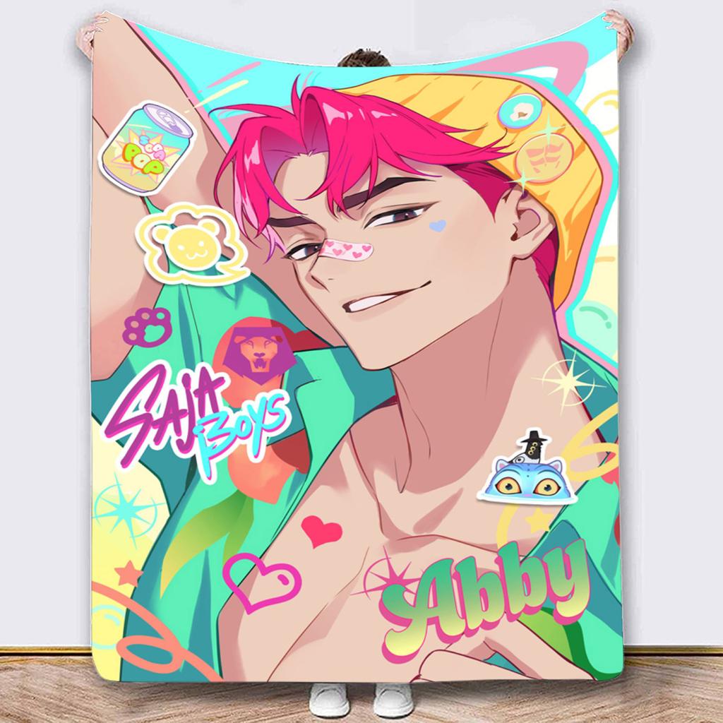 100*130cm Nap Blanket, Blanket, Flannel Sofa Cover Blanket