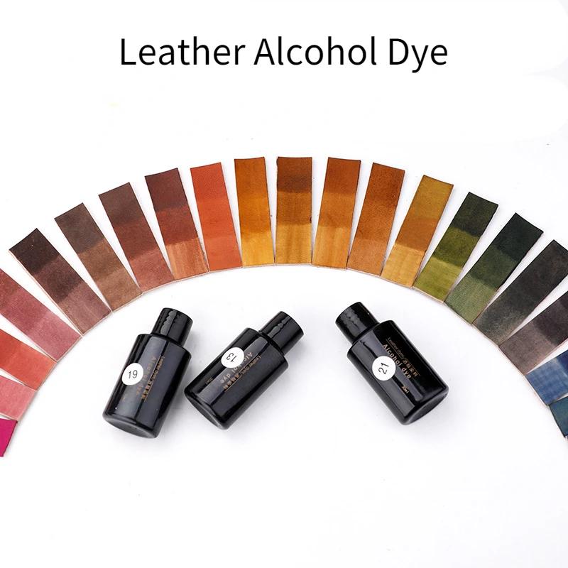 30ml/Flasche Lederalkohol-Farbstoff pflanzlich gegerbt DIY-Farbstoff Pigment verdünnbar
