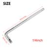 1 Pcs Extension L-Type Shaped Double End Non-Slip Socket Bent Bar 1/2 1/4 3/8 Wrench L-shaped Sleeve Connecting Rod