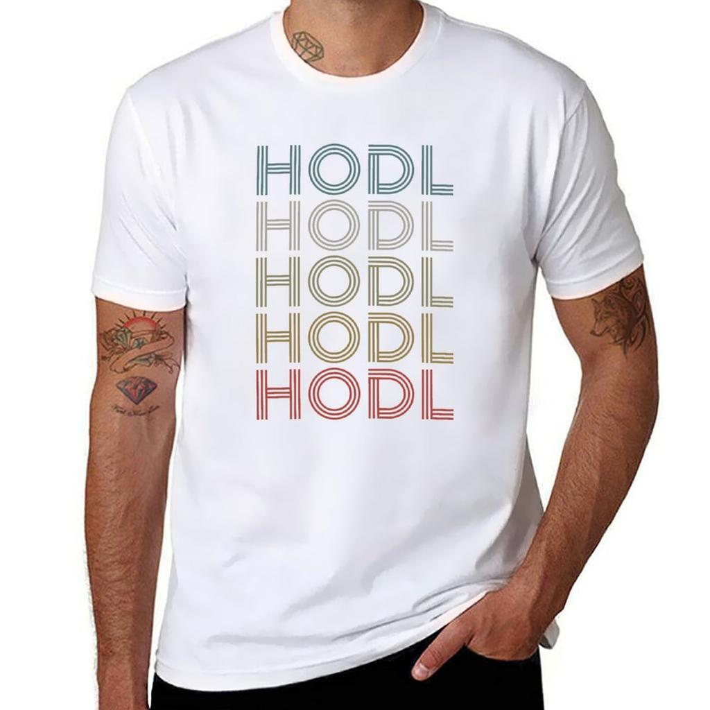 HODL TShirt Gym Wear Breathable Short Sleeve Tee