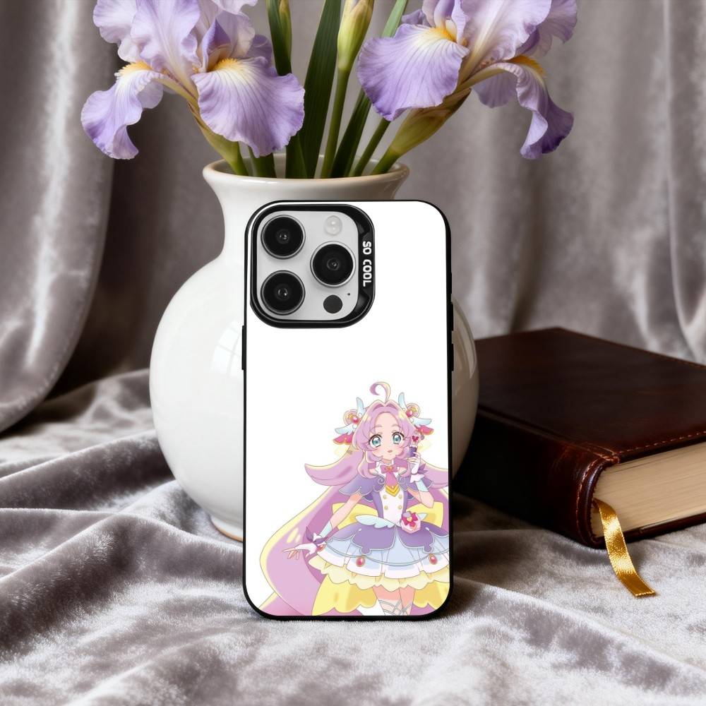

Чехол для телефона Anna A-Akechi Star D-Detective для iPhone17,16,15,14,13,12,11 Plus,Pro Max Конфетный Серебряный Покрытие Внутренняя Крышка iPhone14ProMax