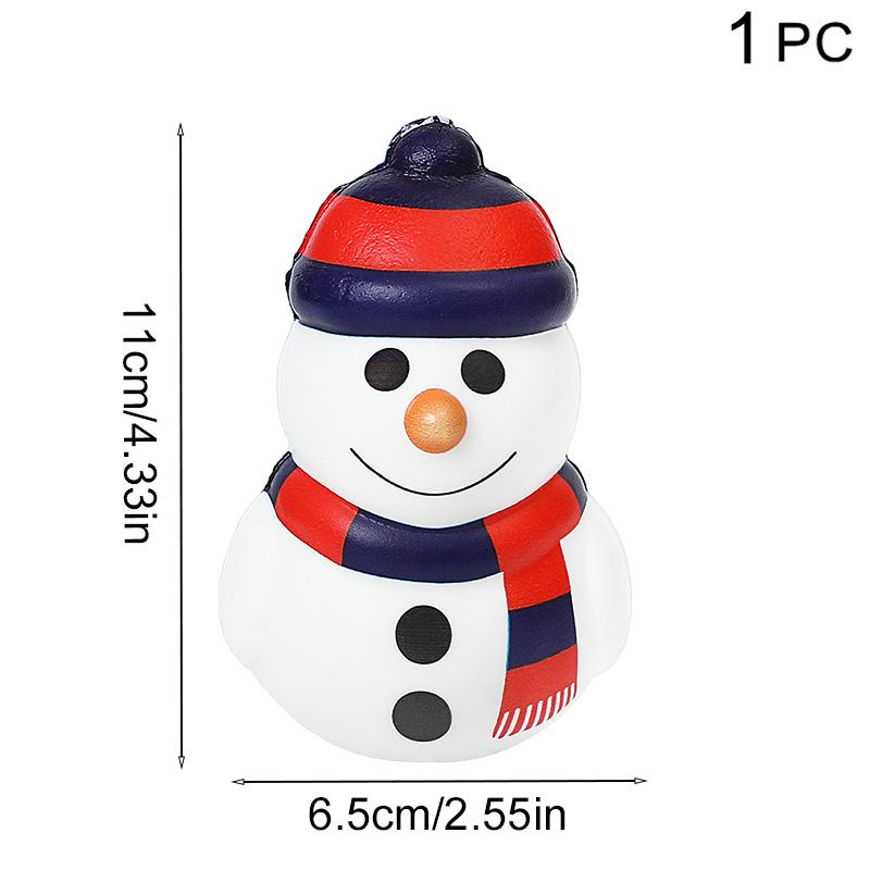 Christmas Toys Santa Claus Christmas Tree Squeezing Bouncing Toy 2025 Stress Relief Gift Christmas Party Decoration Ornament