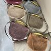 Grenzüberschreitend echtes Leder Retro mattes Leder gewebte Tasche Sardinen-Tasche neue Handtasche tragbar Schulter Crossbody Knödel-Tasche