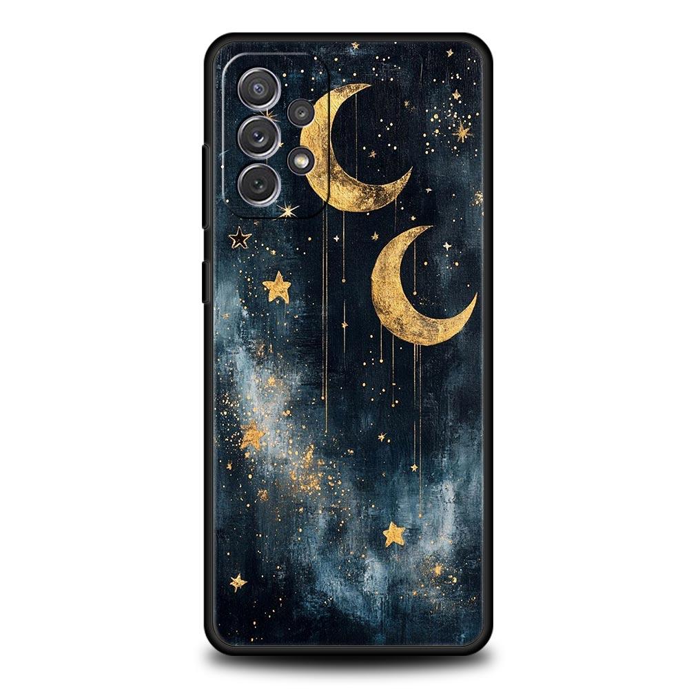 

Fashion Starry Sky Stars Phone Case for Samsung Galaxy A55 A35 A17 A07 A15 A13 A25 A51 A71 A72 A73 A32 A52 A52S A41 5G Soft TPU Samsung A33 5G