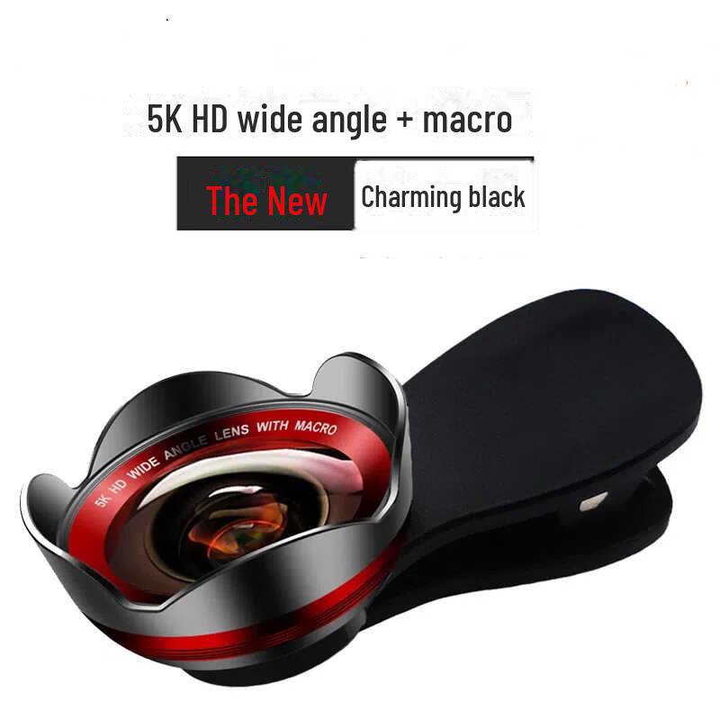 "HD Wide-Angle Macro Lens for Mobile Live Streaming"