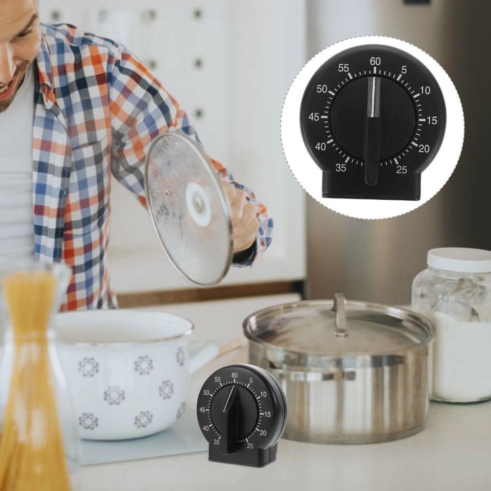 60 Minute Kitchen Timer Round Countdown Timer Visual Reminder Cooking Timer  Study Office