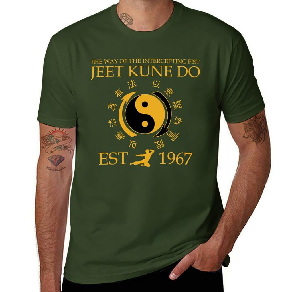 Jeet Kune Do Martial Art T-Shirt graphics for a boy plain customs men clothes