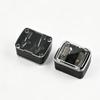 Dual-Hole Pencil Sharpener with Lid for Fine and Thick Makeup or Eyebrow Pencils