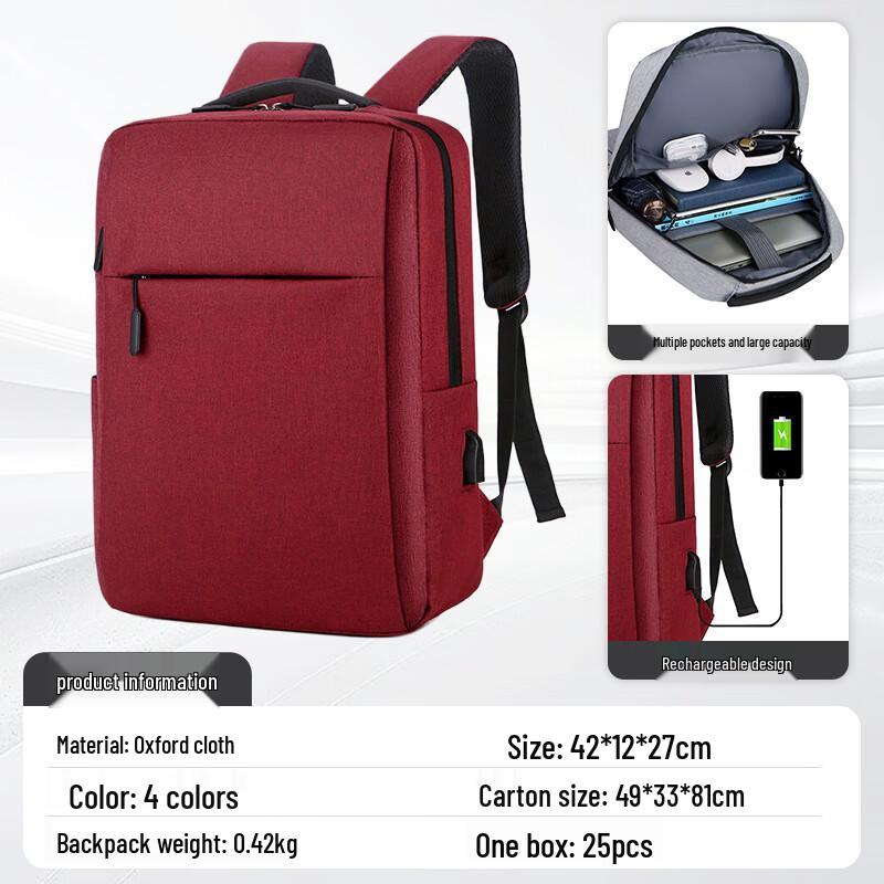 Hufeng Large Capacity Laptop Travel Backpack