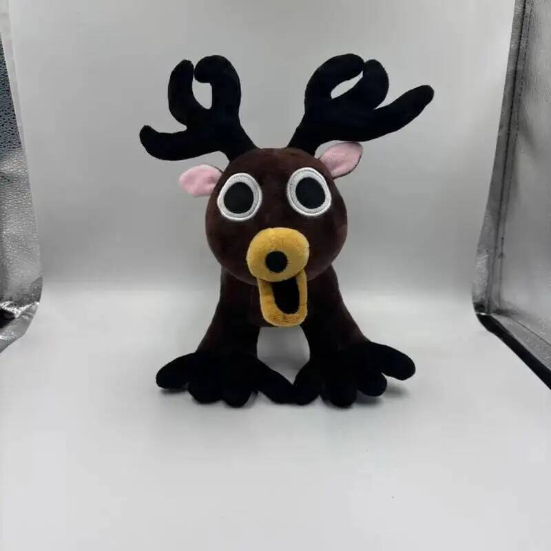 2026 New 99 Nights In The Forest Plush Game Merchandise Brown Stand And Sit Elk Deer White Owl Stuffed Doll Pillow For Kid Gifts