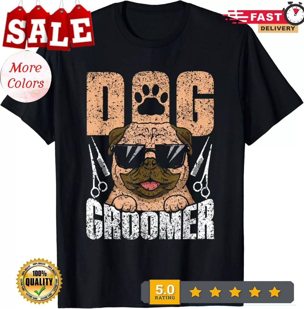 

2025/Dog Groomer Grooming Cute Dogs Gift Unisex T-Shirt Unisex T-Shirt M