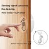 Penetrable Wireless Panel Wood 25mm Touch Sensor Led Light Switch Control 12v24v 60w Hand Sweep Control Dimmable Touch Dimmer