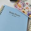 Planner Reminder Weekly Schedule Book A5 Coil Notebook High Quality Weekly Planner  School