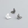 S925 Sterling Silver Butterfly Spacer Beads for DIY Necklace and Bracelet Crafting