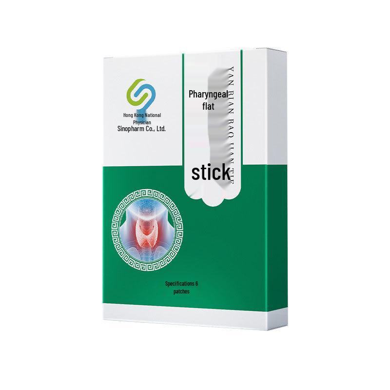 Hong Kong Herbal Throat Patch: Relieves Dry, Itchy Cough, Sore Throat, and Hoarseness