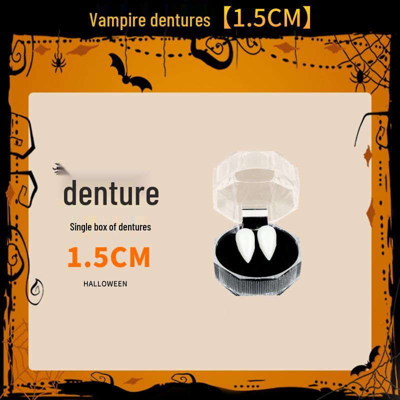 Halloween Vampire & Zombie Fangs - Prank Teeth & Masquerade Props