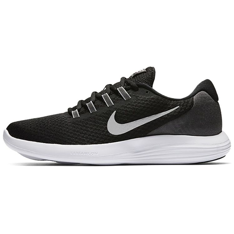 Nike Lunar TR1 Converge Simple Fabric Shock Absorption Slip Resistant Durable Low Top Casual Running Shoes Men Sneaker Black Gray 852462-001