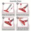 Cleaning Shovel, Kitchen Scraper, Paint Removal, Glue Removal, Wall Putty, Glass Tile, Floor Beauty Joint Tool, Glue Scraper