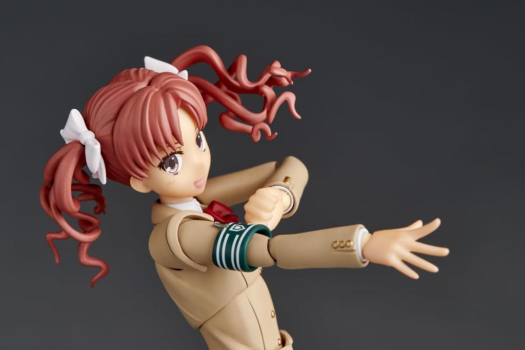 Revoltech Amazing Yamaguchi A Certain Scientific Railgun Kuroko Shirai Action Figure (Winter Ver.)