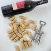 Rolha de Vinho de Cortiça com Microgrânulos de Carvalho Impresso - Design Cilíndrico e Cônico