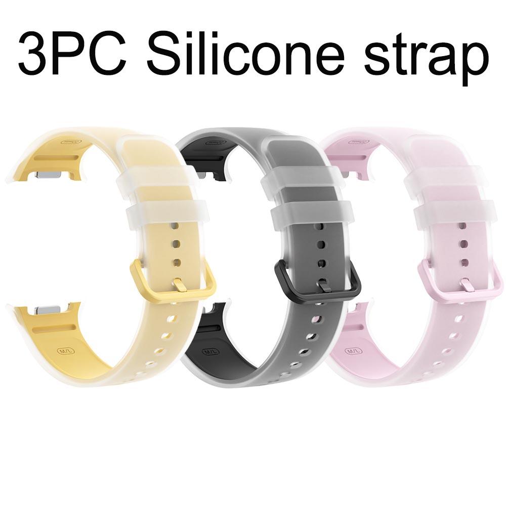 Cinturino Originale in Silicone per Samsung Galaxy Watch 9 40mm/44mm Cinturini per Samsung Galaxy Watch 8 Classic 40mm 44mm Braccialetto