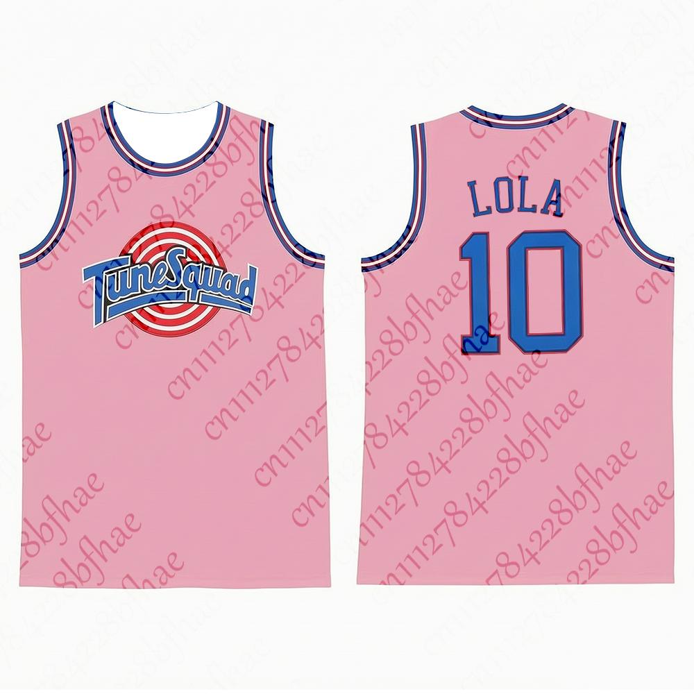 Space Jam Tune Squad Movie Basketball Jersey Retro Breathable Quick-Dry Men's And Women's Athletic Sport Tank Top for Children
