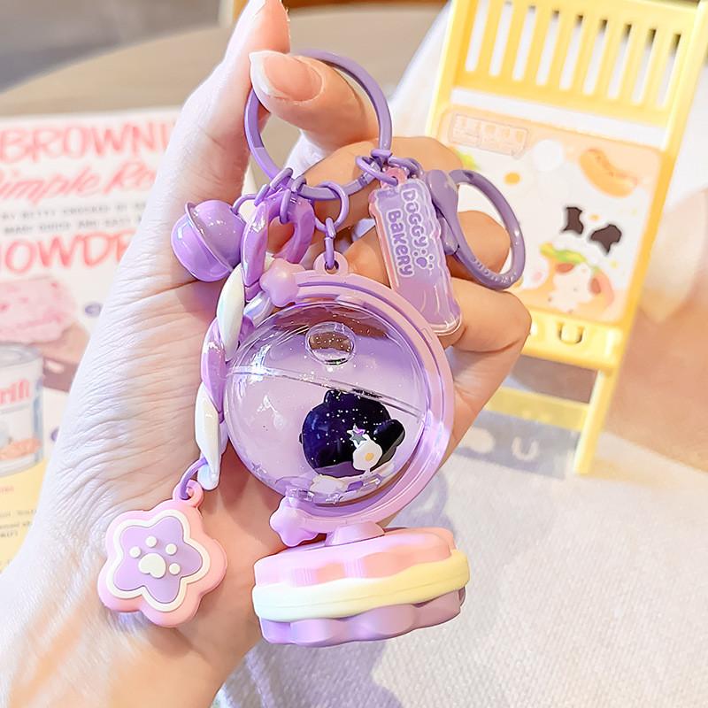 Paw Cute Patrol Dreamy Oil Globe Cartoon Keychain Pendant Schoolbag Pendant