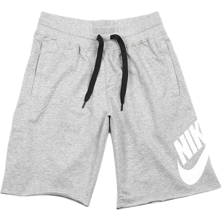 Nike Soft Comfortable Lace-Up Letter Casual Shorts Men shorts 633466-063